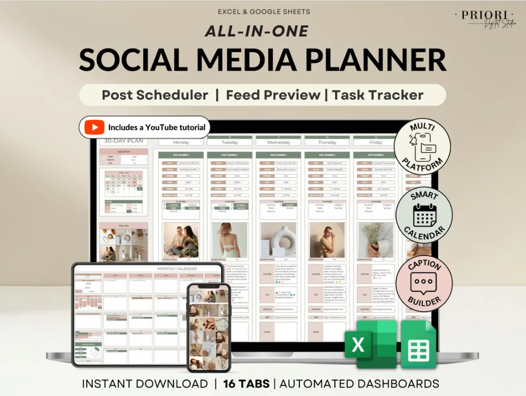 Social Media Content Planner