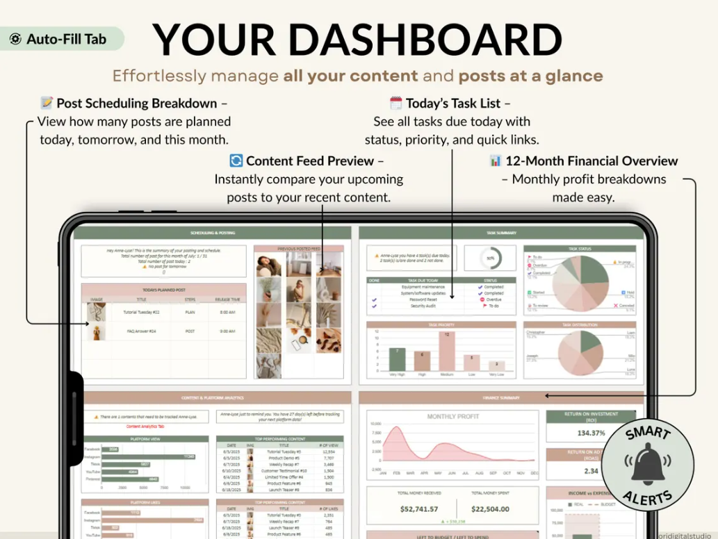 Social Media Content Planner