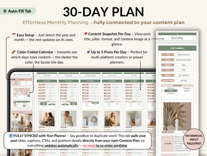 Social Media Content Planner